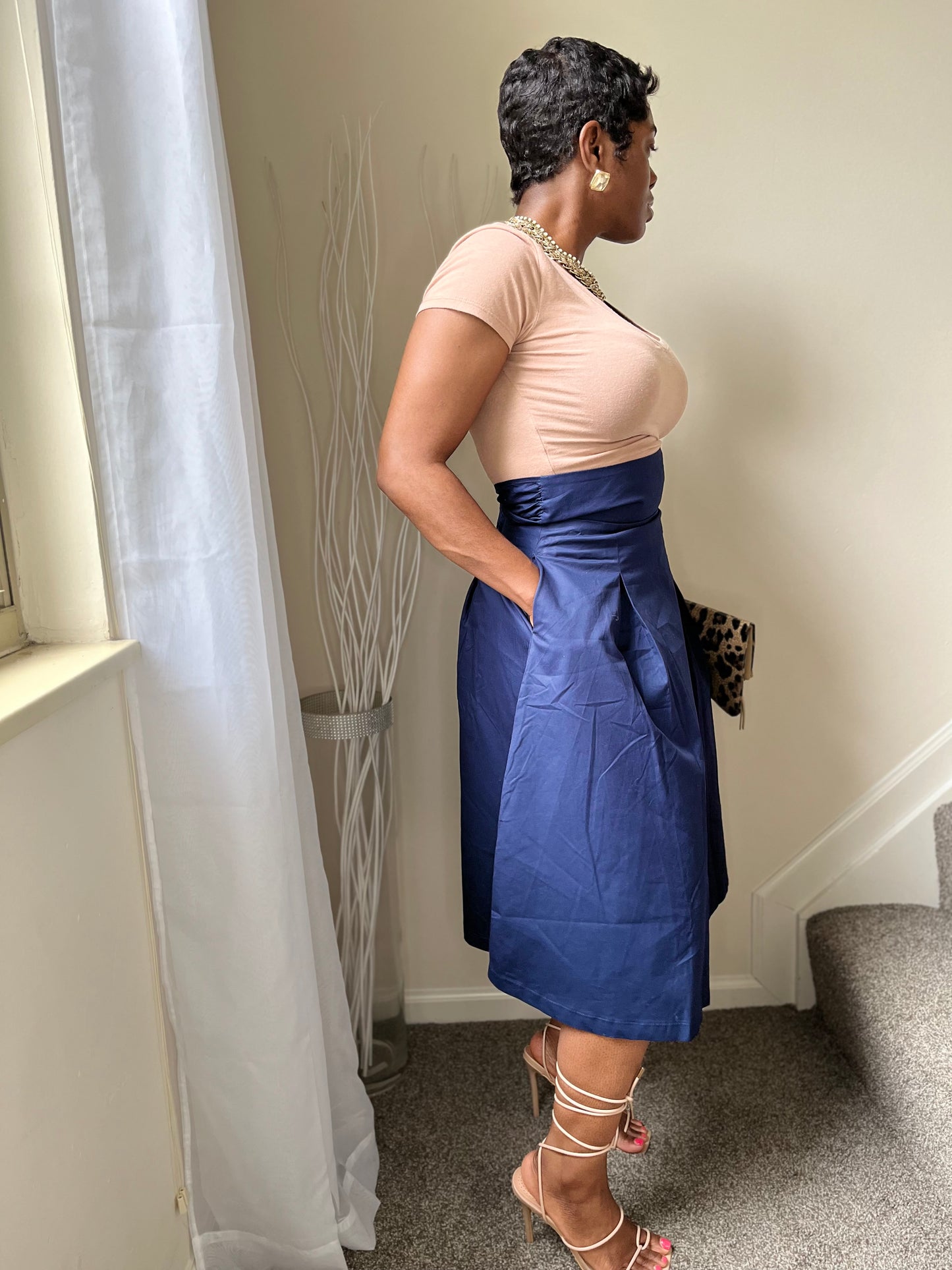 Church Girl High Waist Skirt