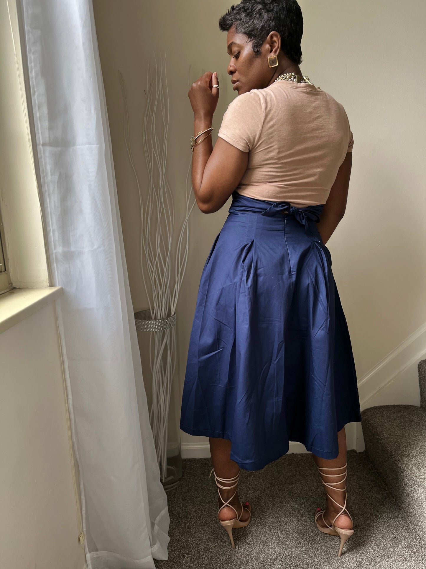 Church Girl High Waist Skirt